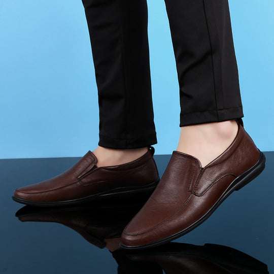 Herren Eleganter Slip-On Business-Halbschuh mit gepolstertem Komfortfußbett Shop Nory