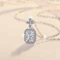 Damen elegante und funkelnde Schmuck-Halskette mit Kristallanhänger Shop Nory