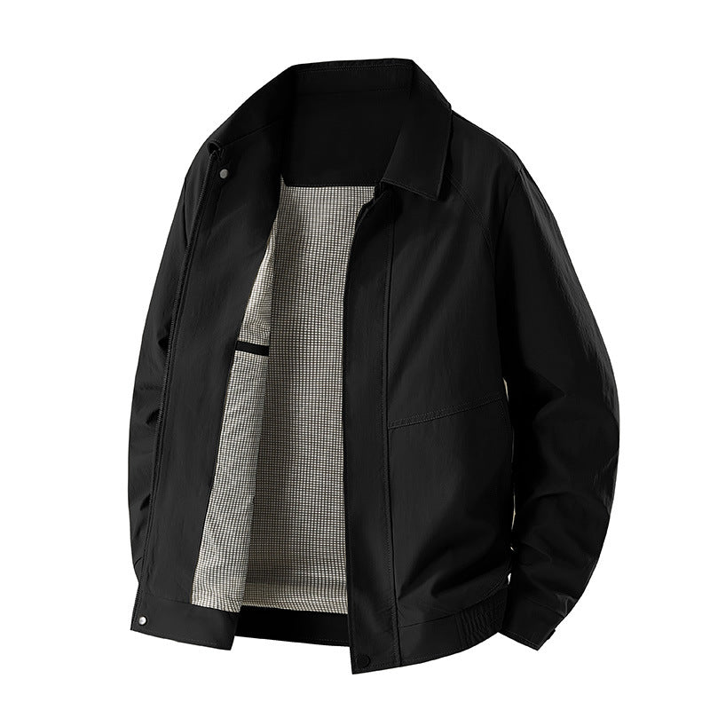 Herren Modische Freizeitjacke mit Innenfutter Shop Nory