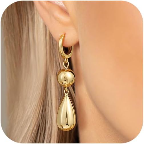 Damen Ohrhänger mit elegantem Tropfen-Design Shop Nory