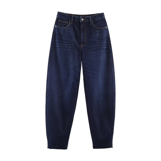 Damen High-Waist Balloon-Jeans mit weitem Oberschenkel und zulaufendem Saum Shop Nory