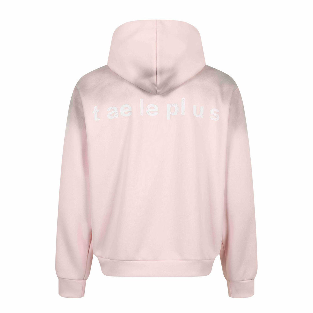 Damen Zip-Hoodie mit gesticktem Einhorn-Motiv und Musikpatch Shop Nory