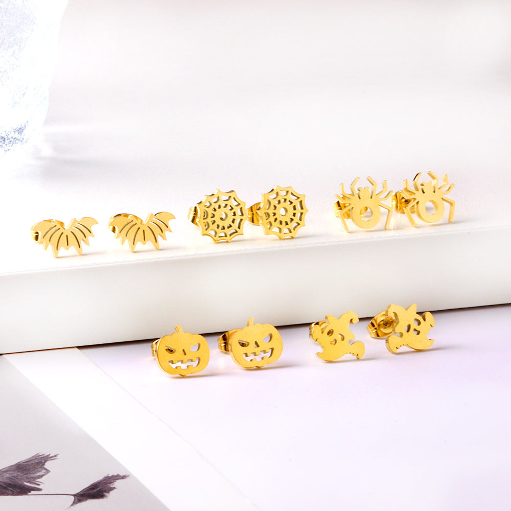 Damen Ohrstecker im Halloween-Motiv Shop Nory