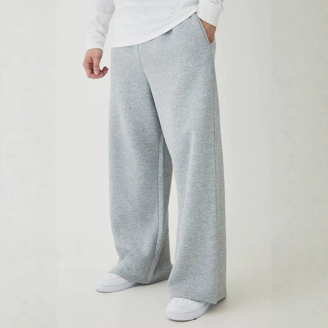 Unisex nan gefütterte Sweatpants mit elastischem Komfortbund, geradem Bein und seitlichen Eingrifftaschen Shop Nory