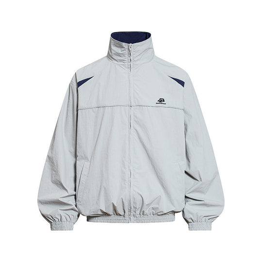 Herren Leichte Windbreakerjacke mit Stehkragen, elastischem Saum und Relaxed-Fit Shop Nory