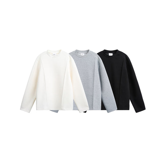 Unisex Oversize‑Sweatshirt mit Raglanärmeln und minimalistischen Teilungsnähten Shop Nory