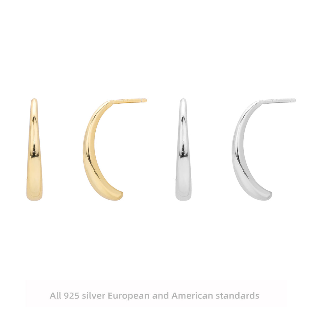 Damen Ohrhängerde mit elegantem geschwungenen Design Shop Nory