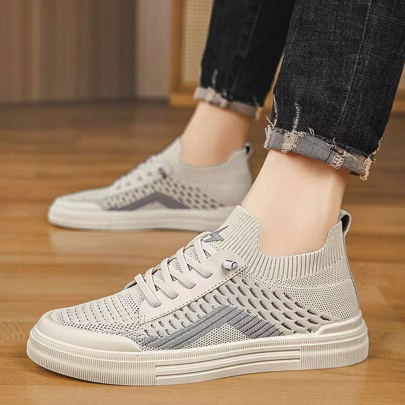 Herren Atmungsaktive Strick-Sneaker mit sockenhaftem Schaft und dämpfender Gummisohle Shop Nory