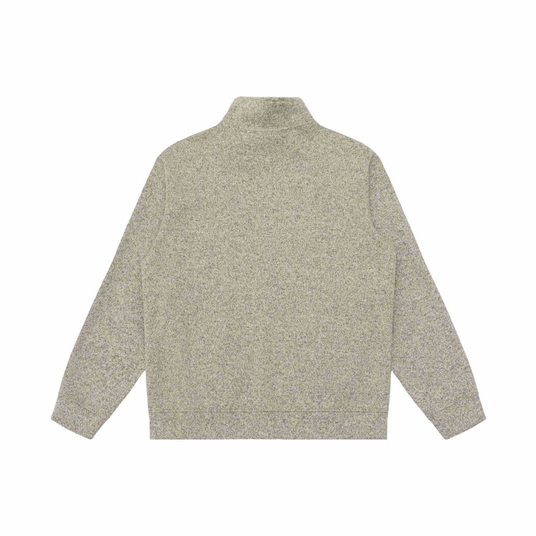 Damen Zipjacke aus meliertem Teddy-Fleece mit Stehkragen und Reißverschlusstaschen Shop Nory