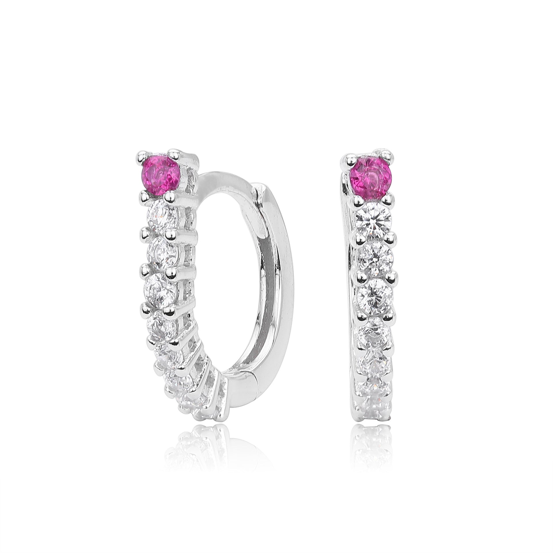 Damen Ohrhänger mit funkelnden Zirkonia und elegantem Goldfinish Shop Nory