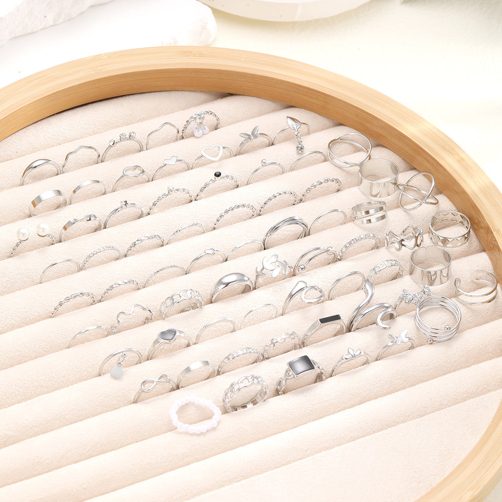 Damen stilvolles und vielseitiges Ring-Set Shop Nory