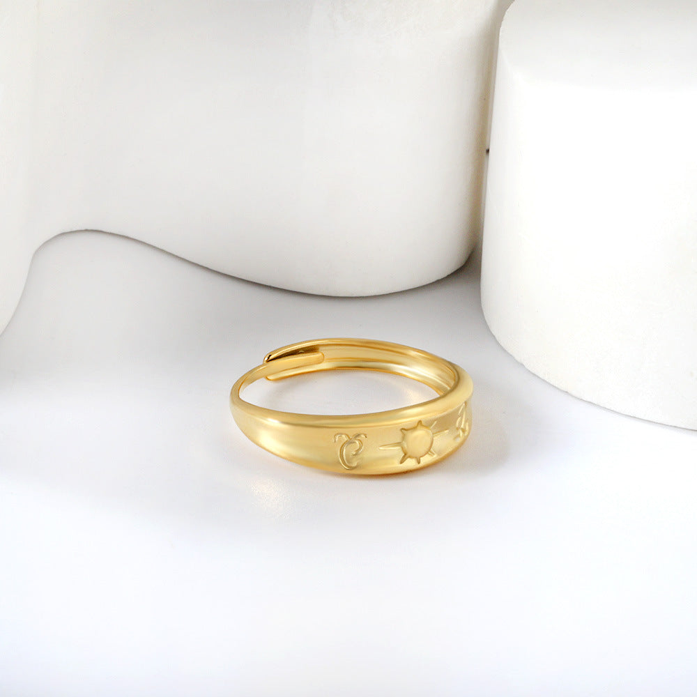 Damen offener Armreif im eleganten Bambusdesign Shop Nory