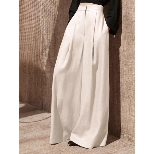 Damen Weite Leinenhose Shop Nory