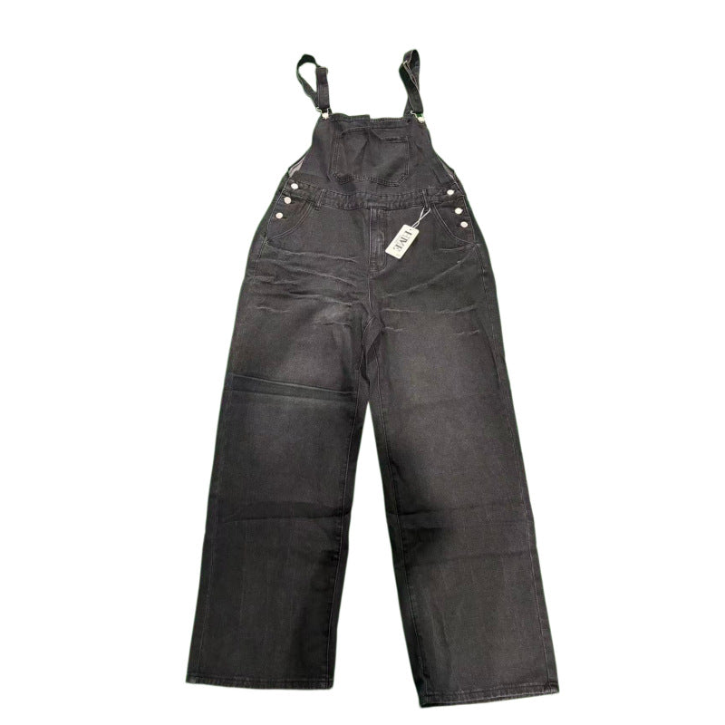Herren Lässige Denim-Latzhose Shop Nory