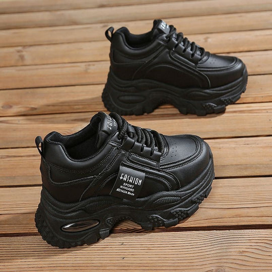 Damen Sportliche Chunky Sneakers mit gehobenem Komfort und trendiger Profilsohle