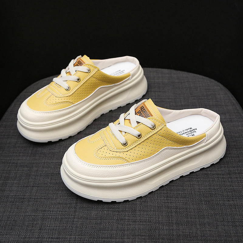 Damen Mode-Sneaker mit sportivem Komfort und rutschfester Laufsohle Shopnory