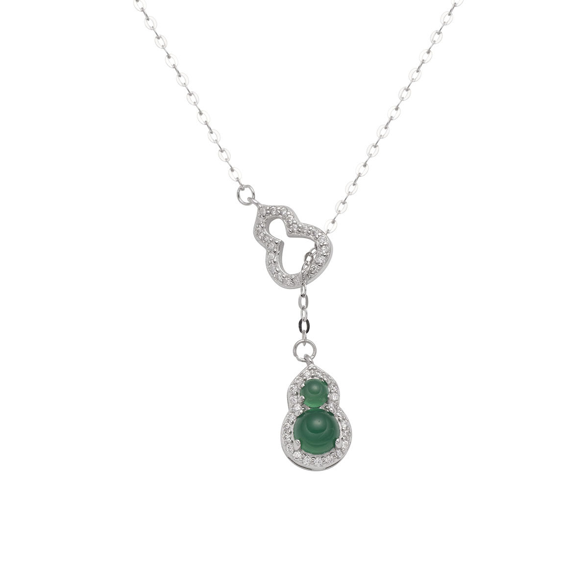 Damen elegante Halskette mit funkelnden Details Shop Nory