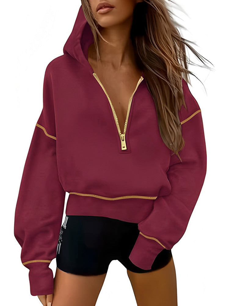 Damen Sportliche Kapuzenpullover