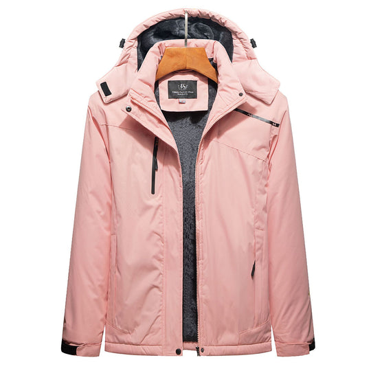 Damen Funktions‑Parka mit abnehmbarer Kapuze und wärmendem Fleece-Innenfutter Shop Nory