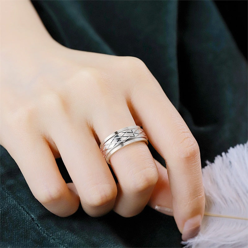 Herren Ring mit kunstvollem geflochtenem Design Shop Nory