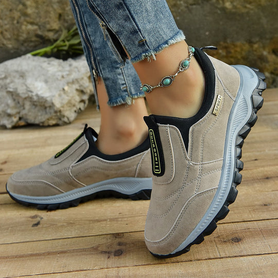 Damen Bequeme Outdoor-Sneaker mit rutschfester Sohle und atmungsaktivem Obermaterial