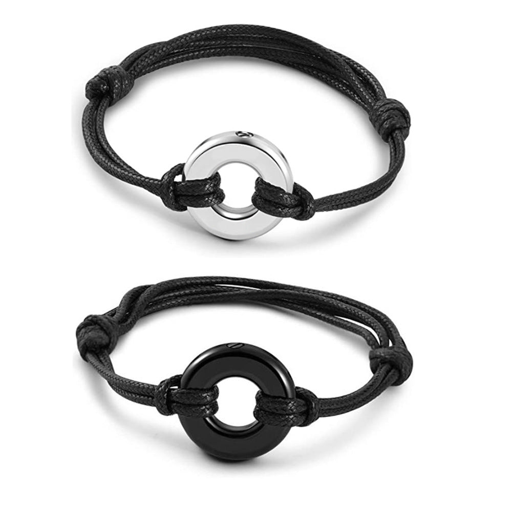Damen Armband mit modernem Kreismotiv Shop Nory