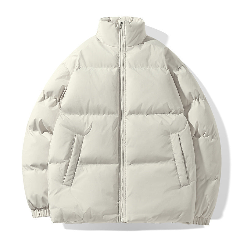 Herren Kurz geschnittene gesteppte Winterjacke mit hohem Stehkragen und wattierter Thermo‑Isolierung Shop Nory