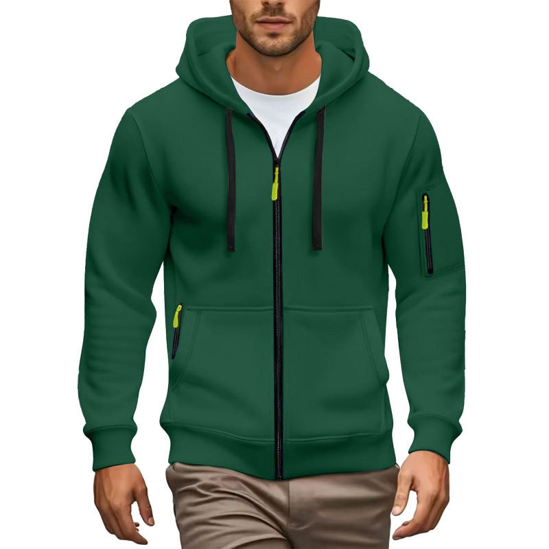 Herren Hochwertiger Zip-Hoodie Shop Nory
