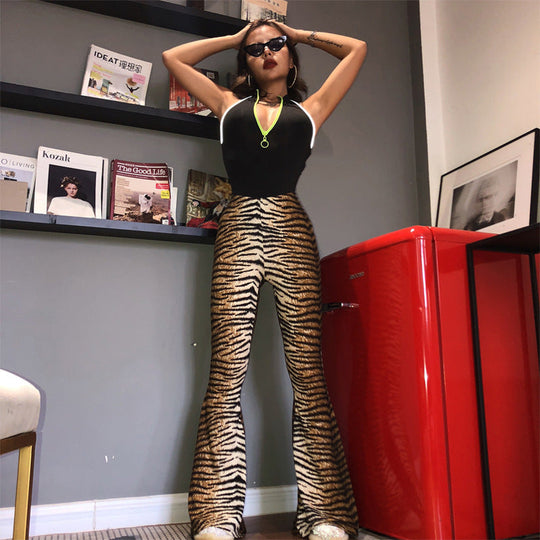 Damen Leggings im aufregenden Tiermuster