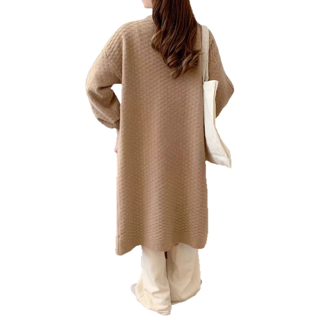Damen Kuschelige Strickjacke mit Kabelmuster Shop Nory