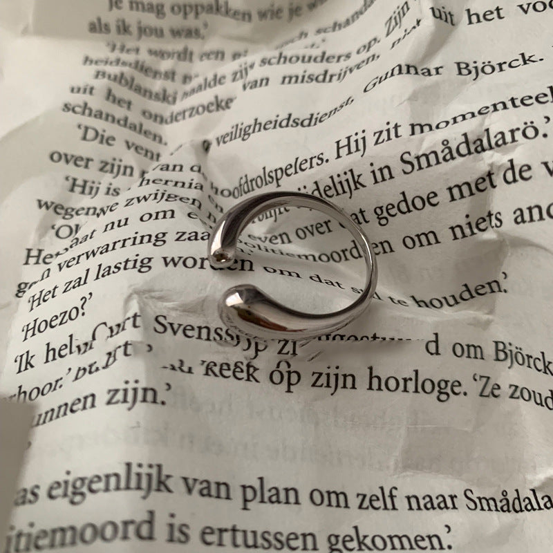 Damen Offener Ring mit eleganter, geschwungener Form Shop Nory