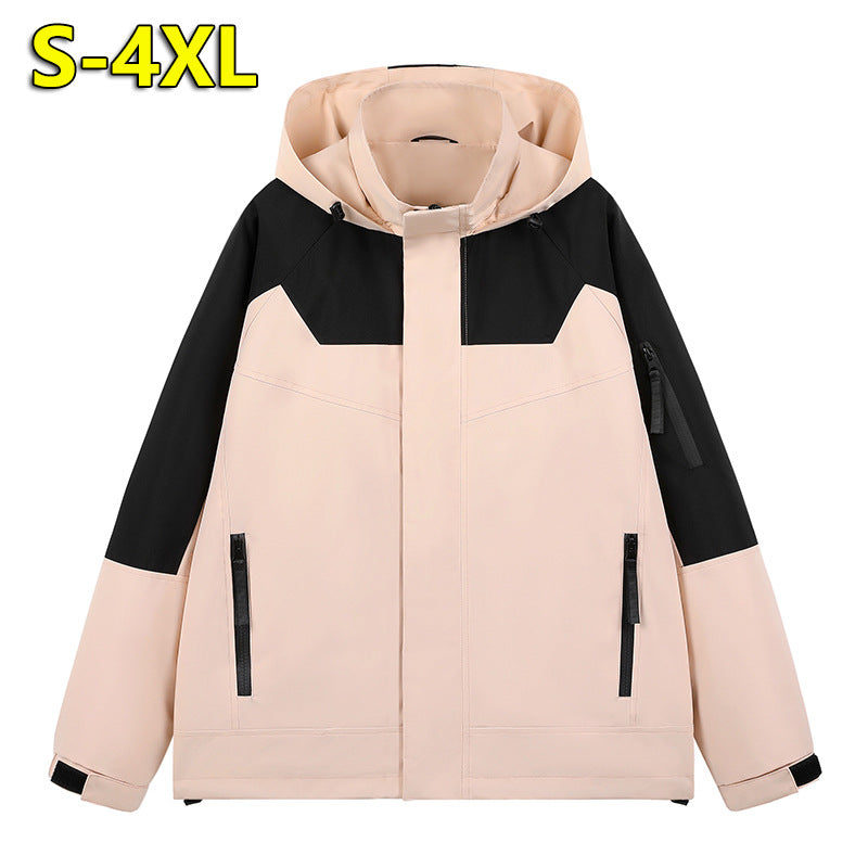 Herren Wasserabweisende technische Urban-Hoodiejacke mit ergonomischer Kapuze, verdecktem Reißverschluss und nahtverdeckten Utility‑Taschen Shop Nory