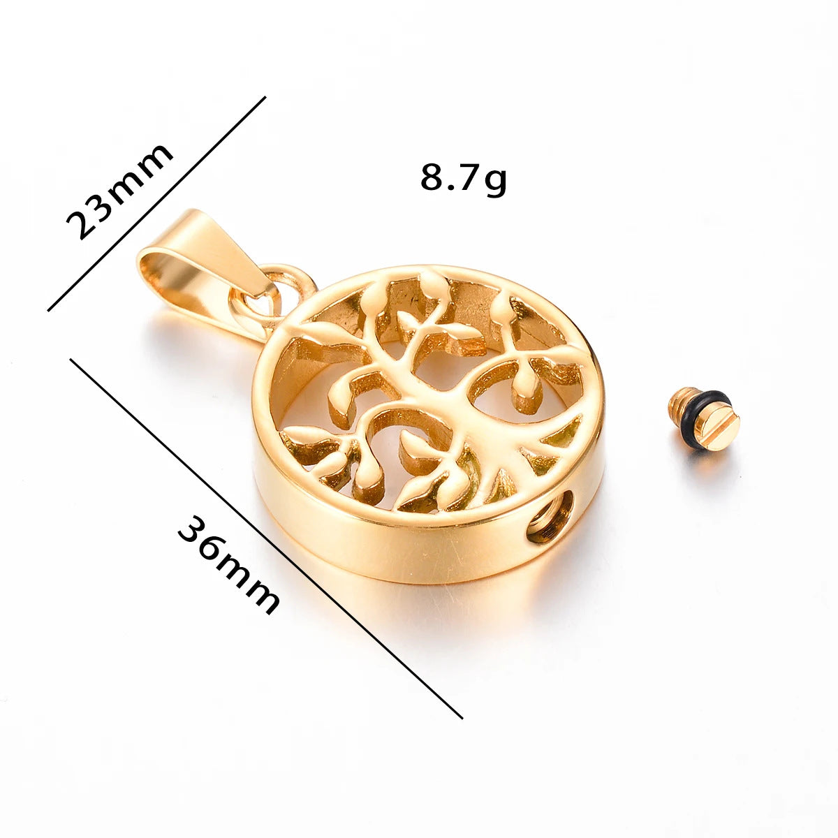 Damen Schmuckanhänger im Design eines Baum des Lebens mit feiner Detailarbeit Shop Nory