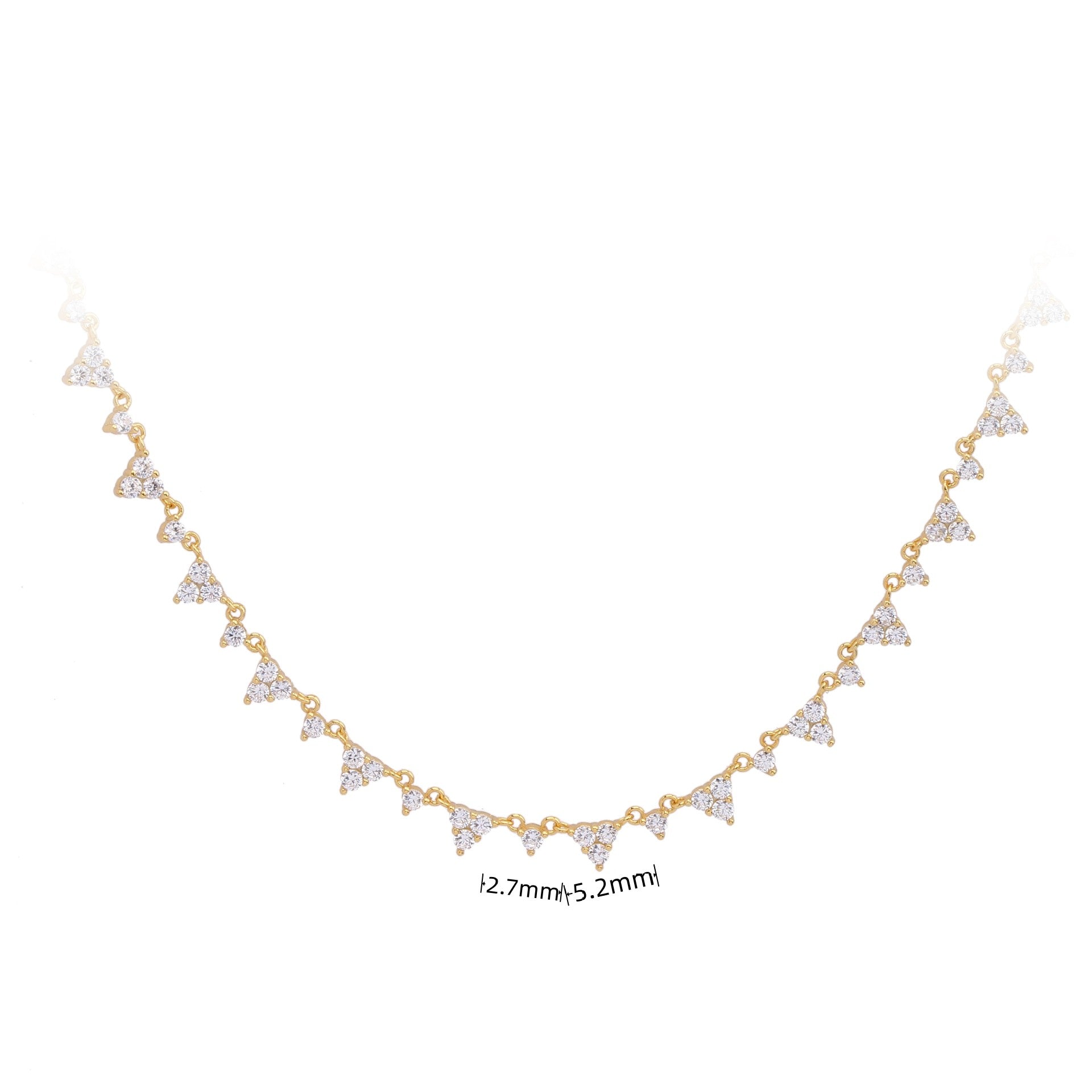Damen Halskette mit funkelndem Zirkon-Anhänger in stilvollem Design Shop Nory