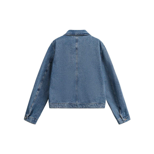 Damen Boxy-Denimjacke Shop Nory