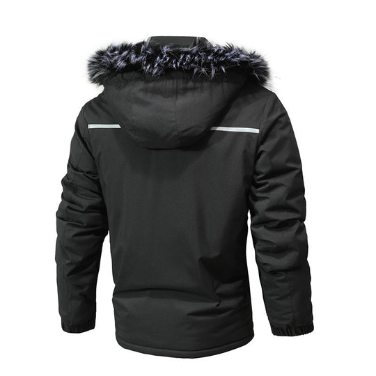 Herren Thermo-Parka mit Kunstfellkapuze und wasserabweisender Isolierung Shop Nory