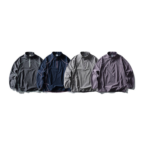 Unisex Leichter Tech-Halbzip-Überzieher mit Raglanärmeln Shop Nory