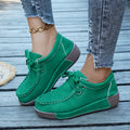 Damen komfortable Sneaker mit weichem Obermaterial und rutschfester Sohle