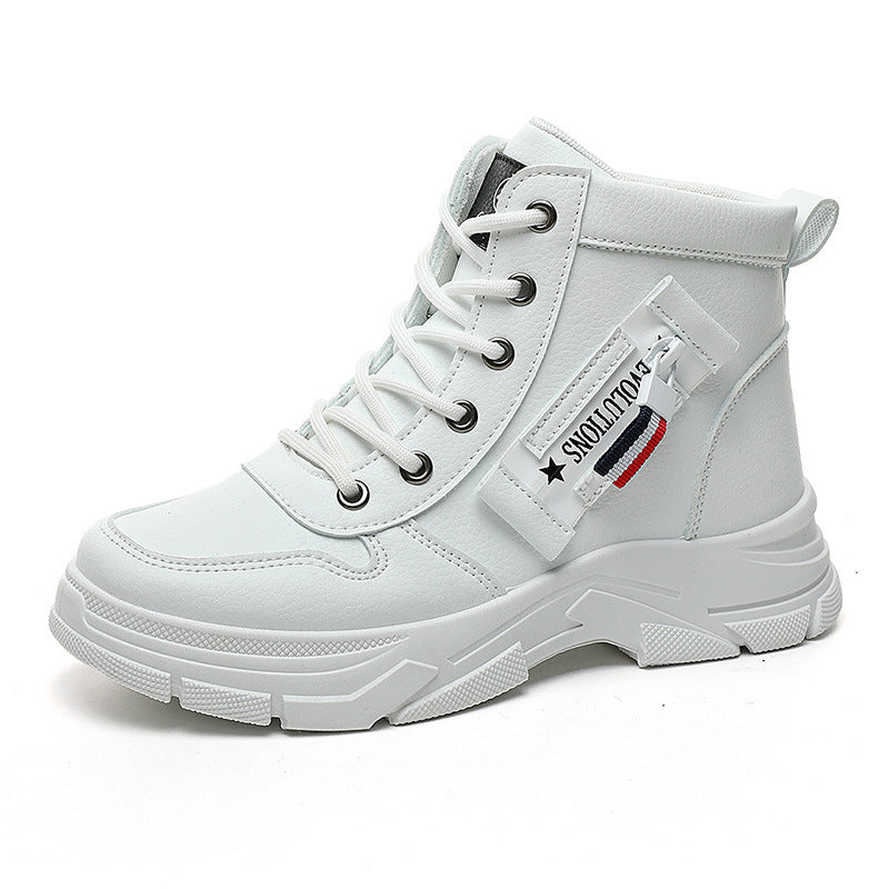 Damen High-Top Sneakers mit dämpfender Sohle und trendigem Design