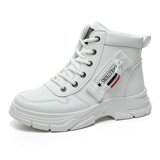 Damen High-Top Sneakers mit dämpfender Sohle und trendigem Design