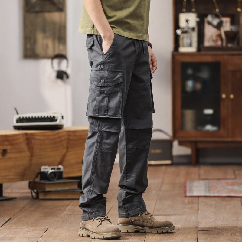 Herren Technische Cargohose mit geradem Schnitt, verstärkten Knien & Mehrfachtaschen Shop Nory