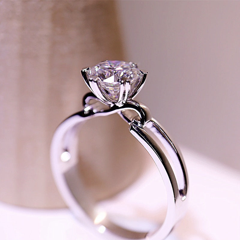 Damen Eleganter Verlobungsring Shop Nory