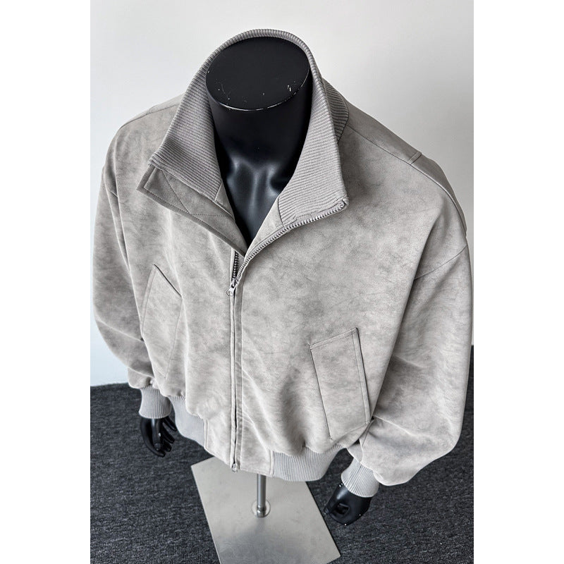 Herren Modische Oversized Bomberjacke Shop Nory
