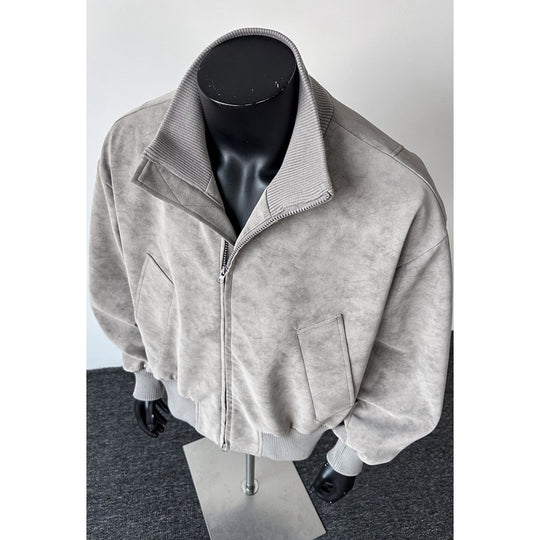 Herren Modische Oversized Bomberjacke Shop Nory