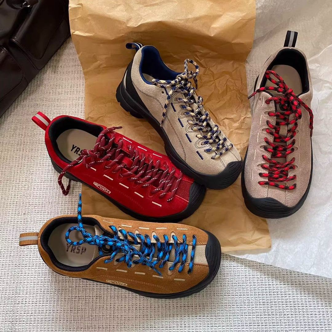 Damen Sportliche Wanderschuhe mit griffiger Sohle und atmungsaktiver Oberfläche