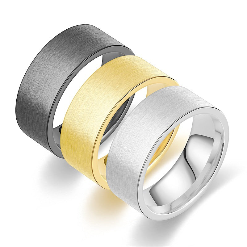 Herren Ring mit polierter und gebürsteter Oberfläche Shop Nory