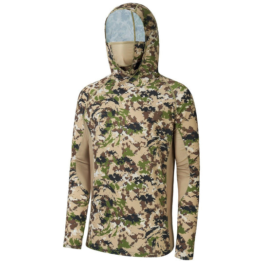 Herren Funktionales Kapuzenshirt mit UV-Schutz