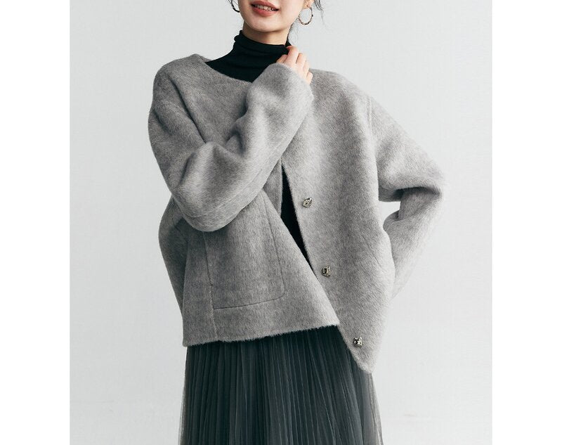 Damen Elegante und bequeme Strickjacke Shop Nory