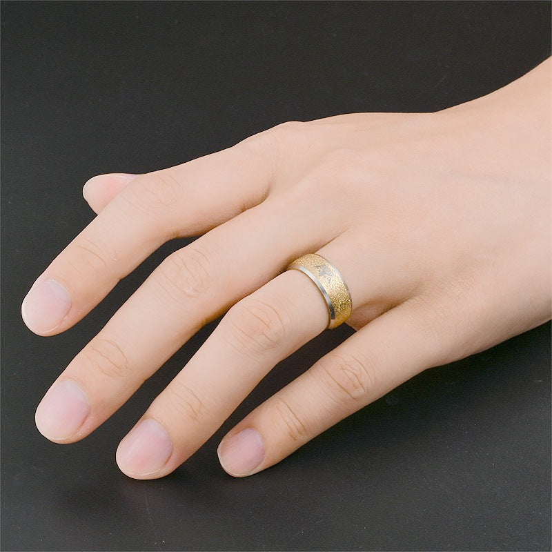Herren Ring mit gravierter Krone und flossierendem Design Shop Nory