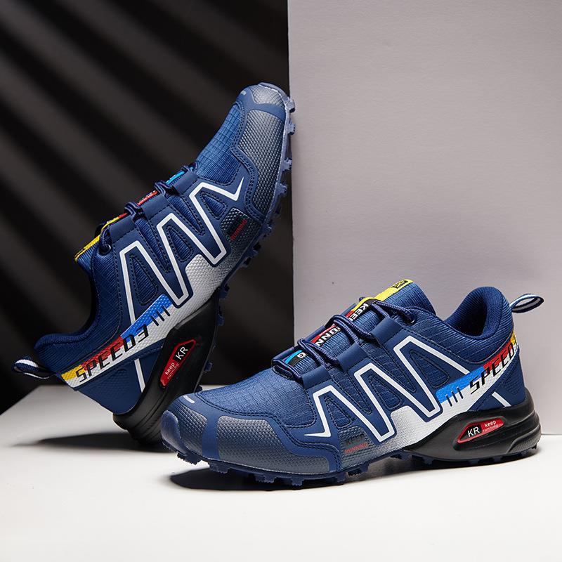 Herren Trailrunning-Sneaker mit griffiger Profilsohle und stützendem Seitenframe Shopy Nory